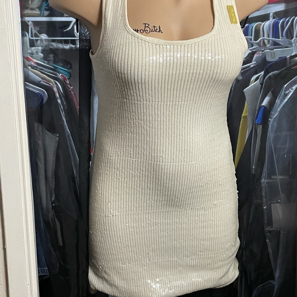 House of dereon sequin dress